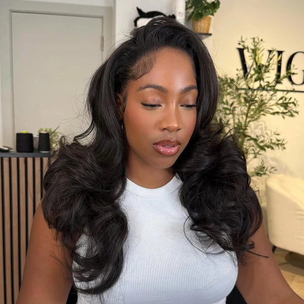 Brazilian Virgin Hair Body Wave Full Lace Human Hair Wigs 28inch