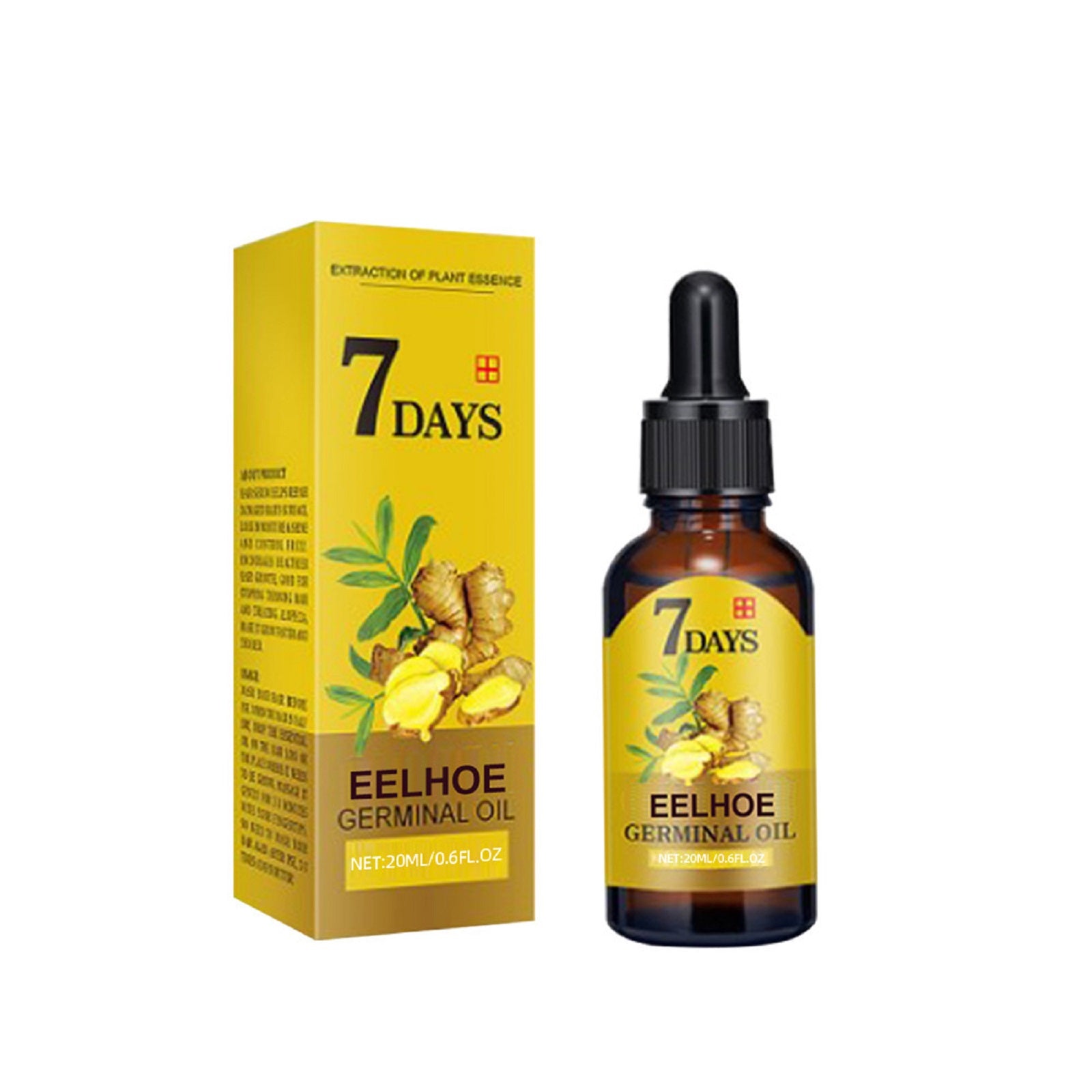 EELHOE Ginger Hair Care Solution For Hair Nourishing And Moisturizing Hair Care For Hair Stabilizing And Preventing Hair Loss