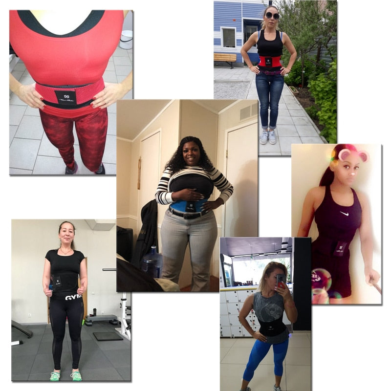 Fitness Belt Hot Body Shaper Waist Trainer Trimmer Corset Waist Belt