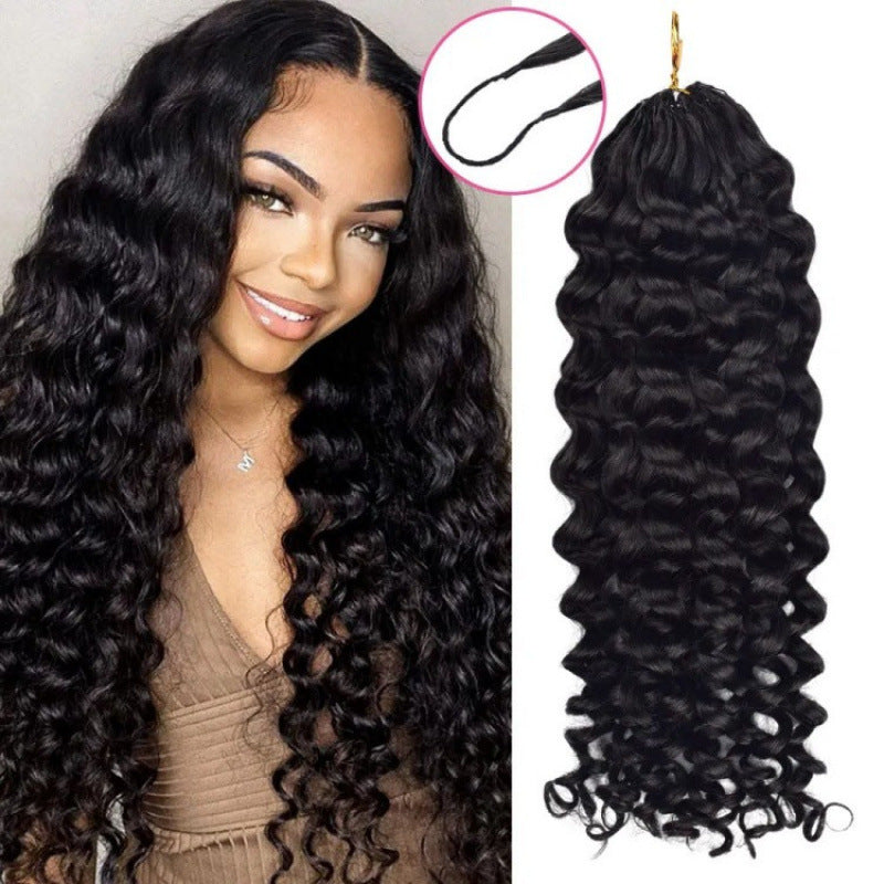 Crochet Hair Extensions Human Hair Feather Weave