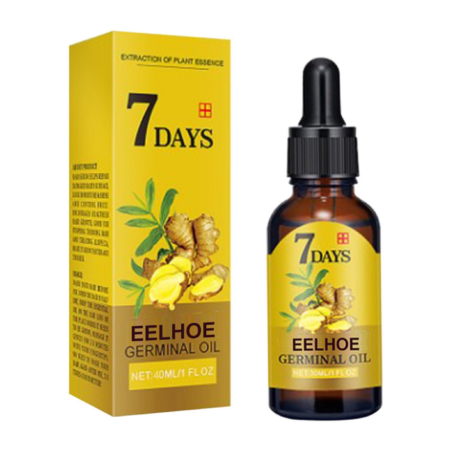 EELHOE Ginger Hair Care Solution For Hair Nourishing And Moisturizing Hair Care For Hair Stabilizing And Preventing Hair Loss
