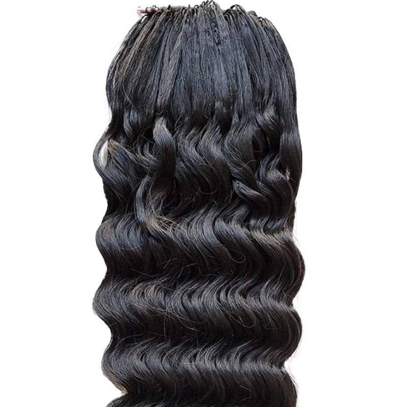Crochet Hair Extensions Human Hair Feather Weave