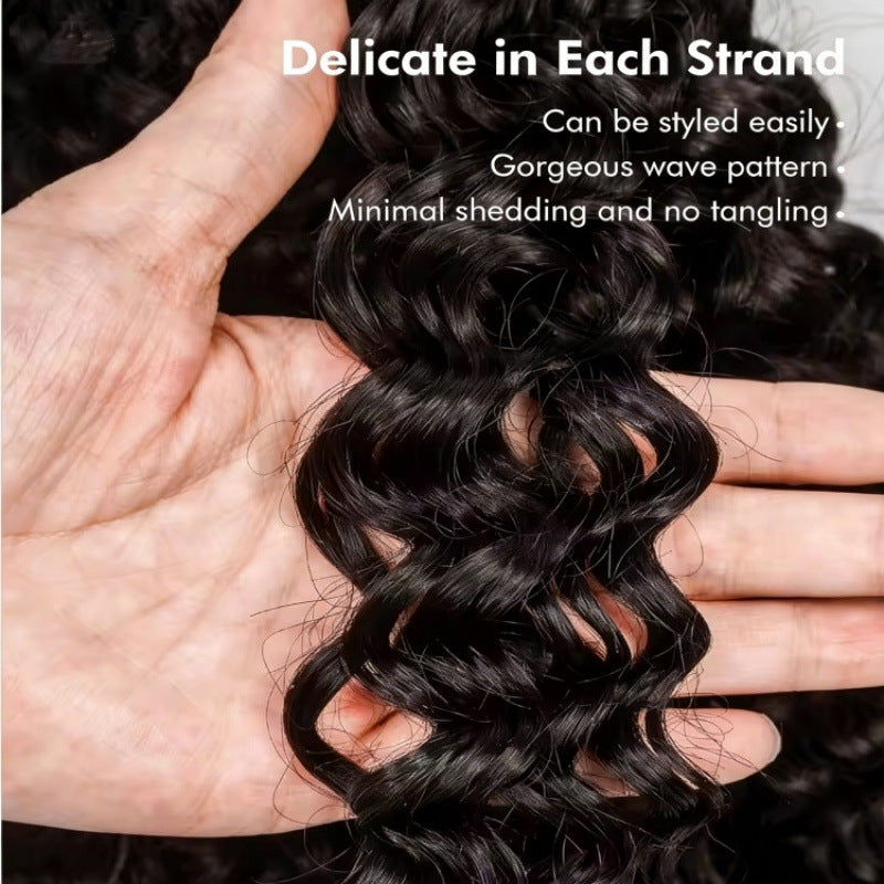 Crochet Hair Extensions Human Hair Feather Weave