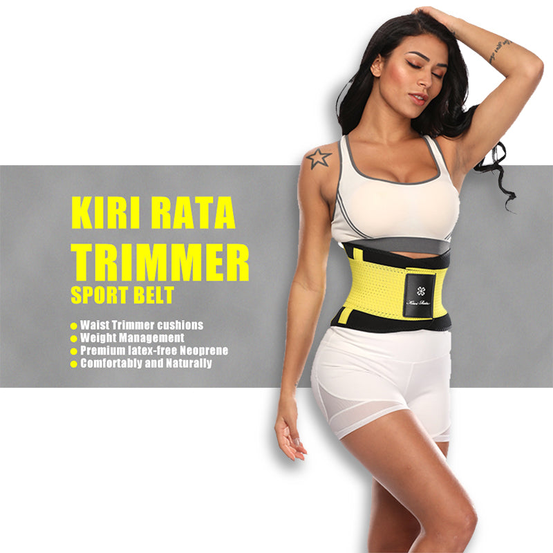Fitness Belt Hot Body Shaper Waist Trainer Trimmer Corset Waist Belt